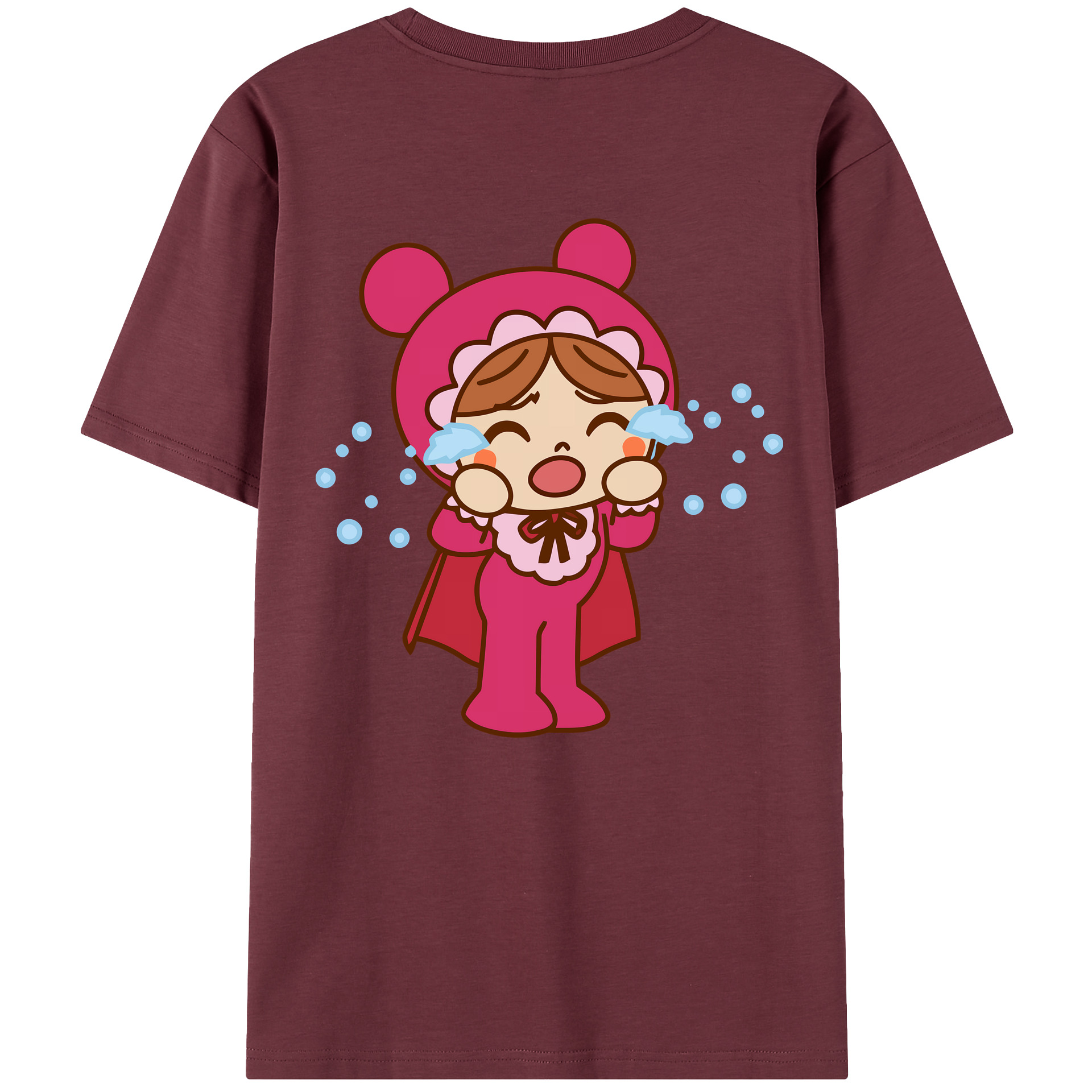 （画像用） アンパンマン Anpanman 綿100％半袖Tシャツ（背面プリント）